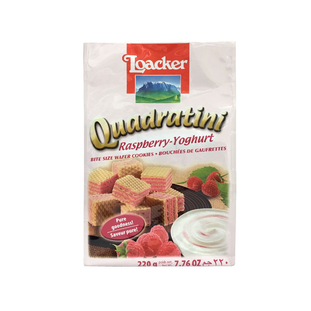 Quadratini (Raspberry Yoghurt) 220g