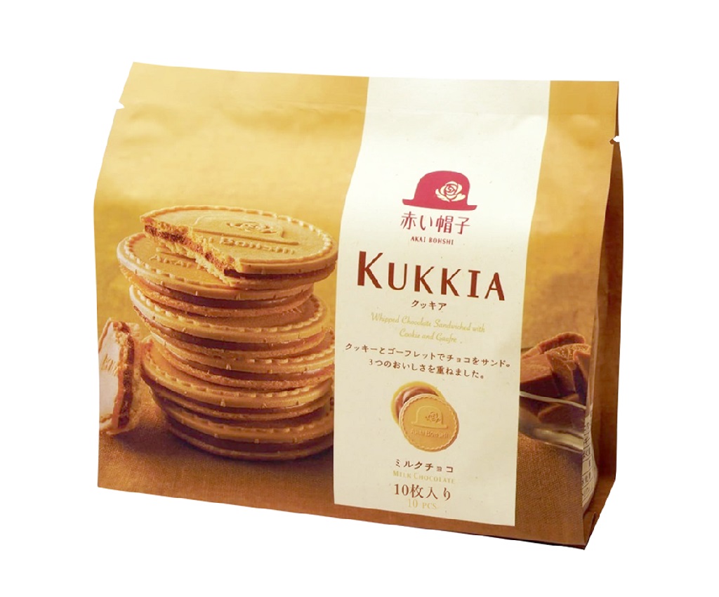 KUKKIA Chocolate Sand Cookie - Milk (10pcs) 78g