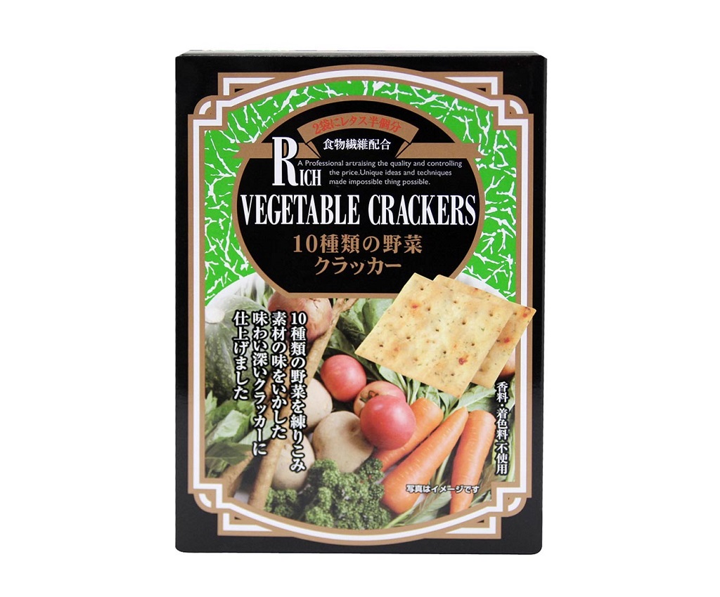 10 Kinds Vegetables Cracker (5P x 6 Bags)