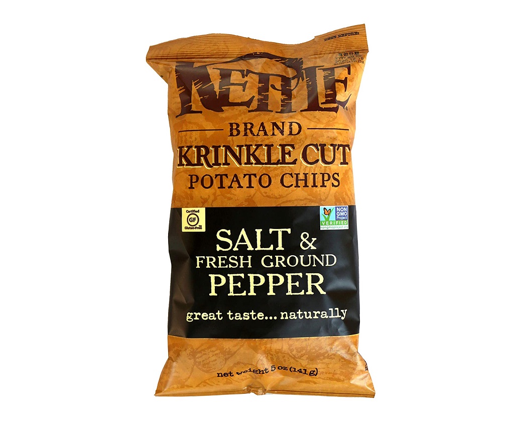 Krinkle Cut Chips - Salt and Pepper 141g