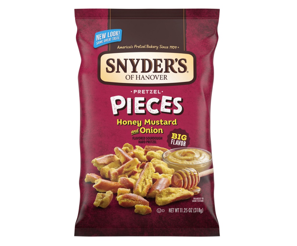 Pretzel Pieces Honey Mustard and Onion 318g