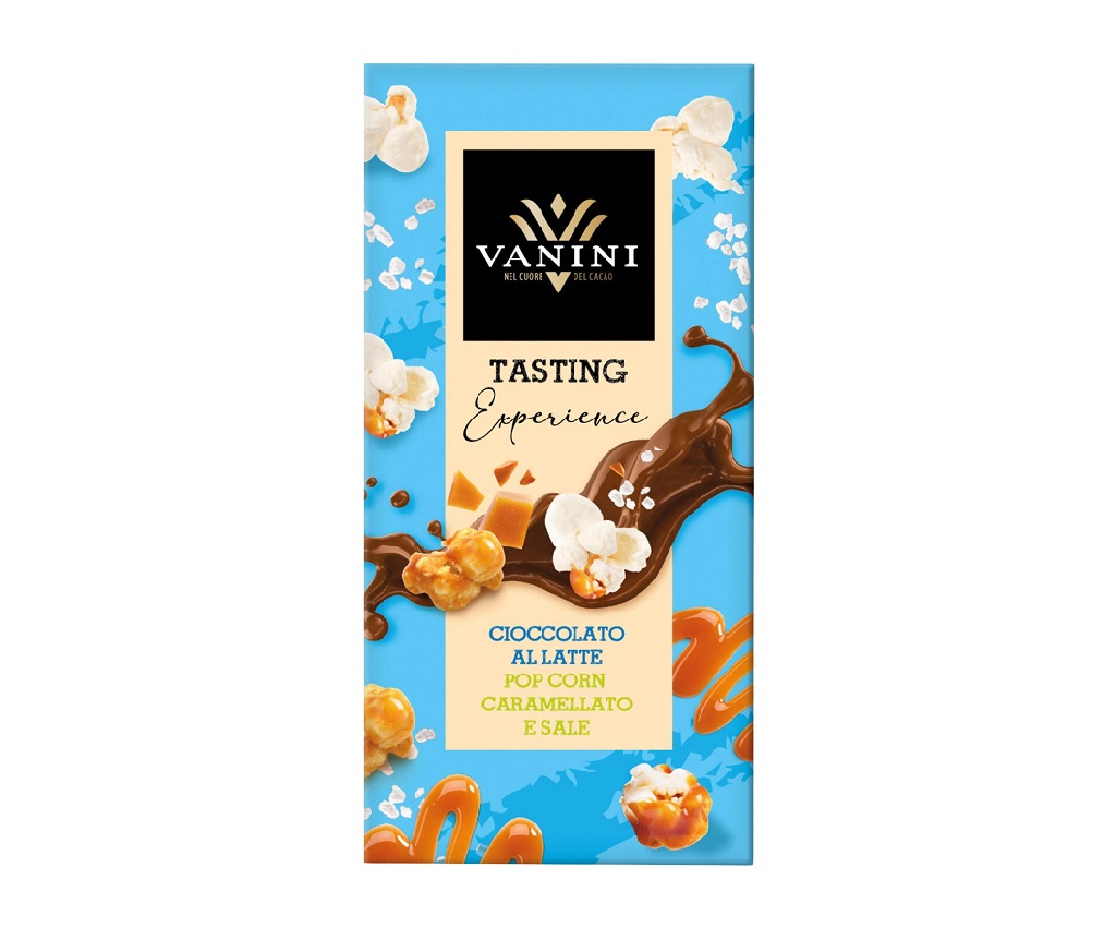 Milk Chocolate Caramelised Popcorn and Salt 75g