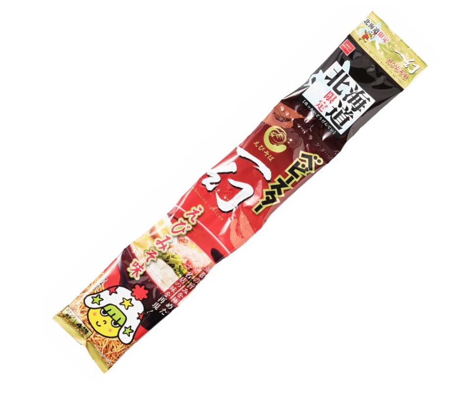 Baby Star Noodle Snacks - Ichigen Ebimiso Flavour (4pcs)