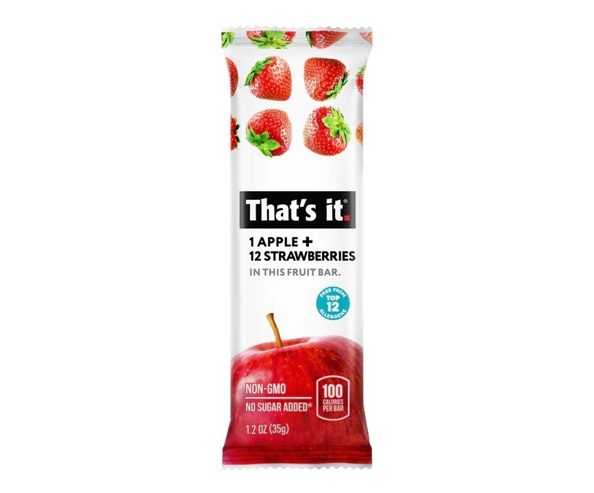Apple + Straberry Fruit Bar 35g