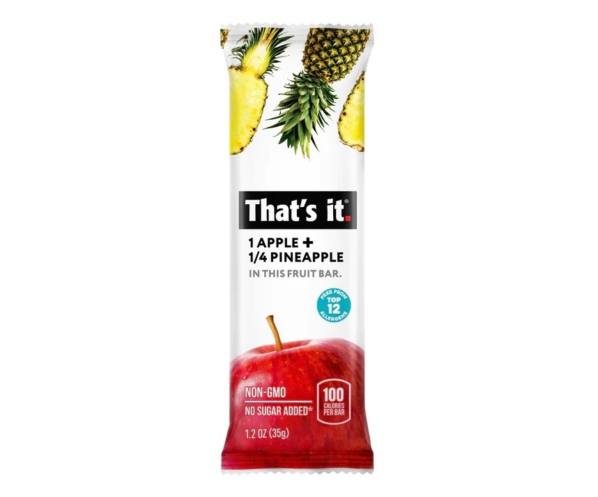 Apple + Pineapple Fruit Bar 35g
