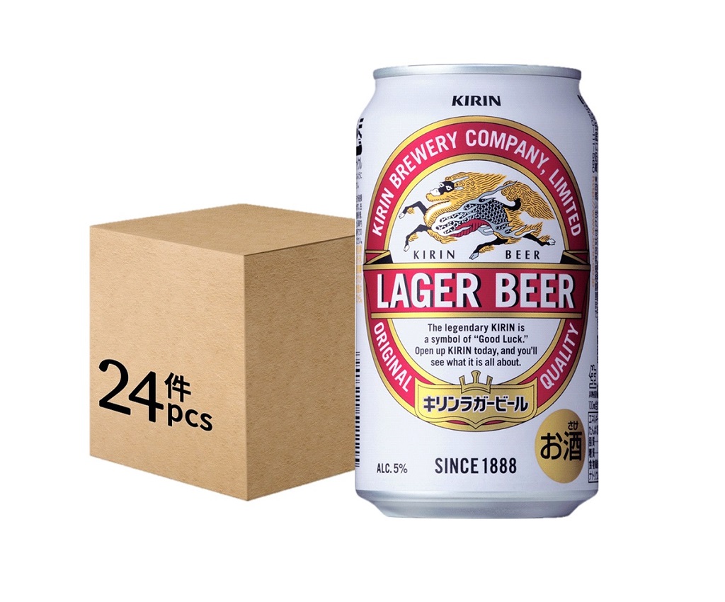 Lager啤酒 350ml (24罐)