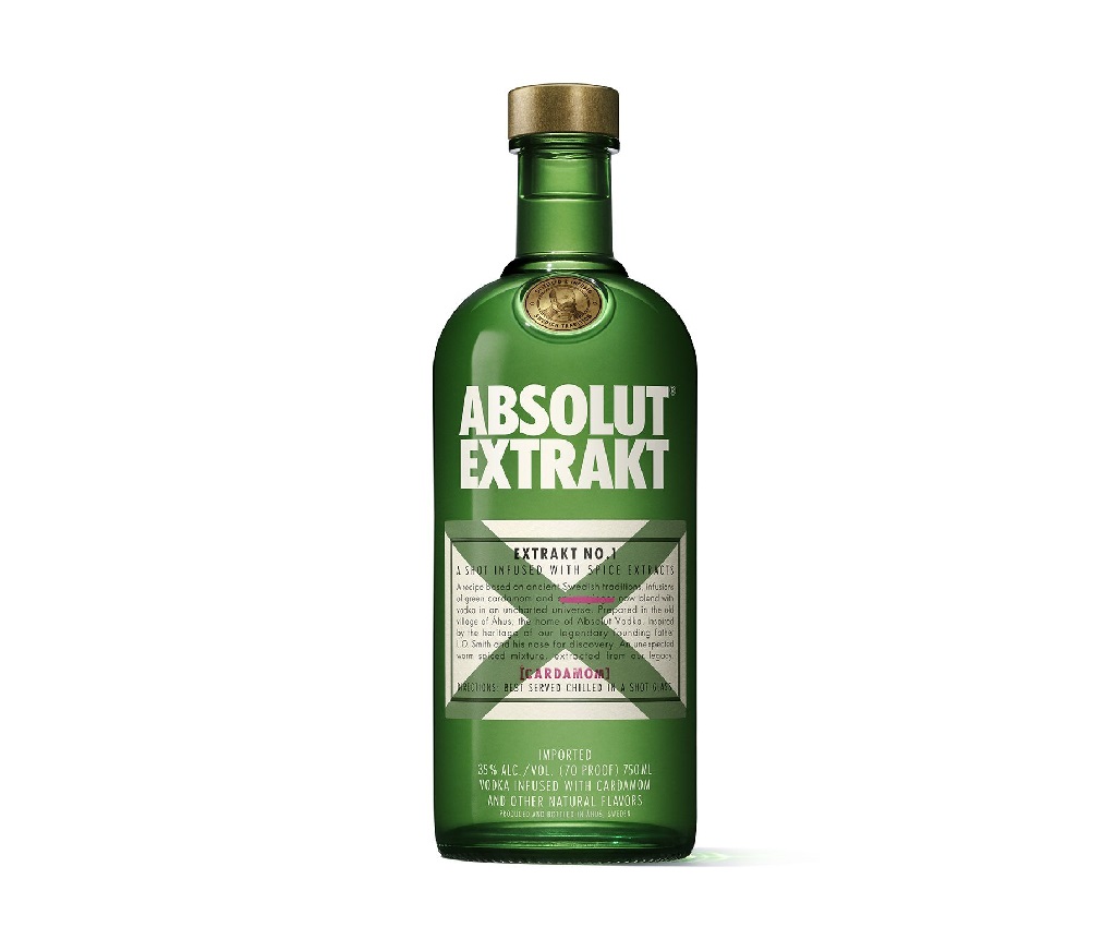 Extrakt - Vodka Infused with Cardamom and Other Natural Flavours 750ml