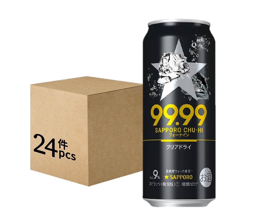 Clear Dry CHU-HI 99.99 500ml x 24 cans
