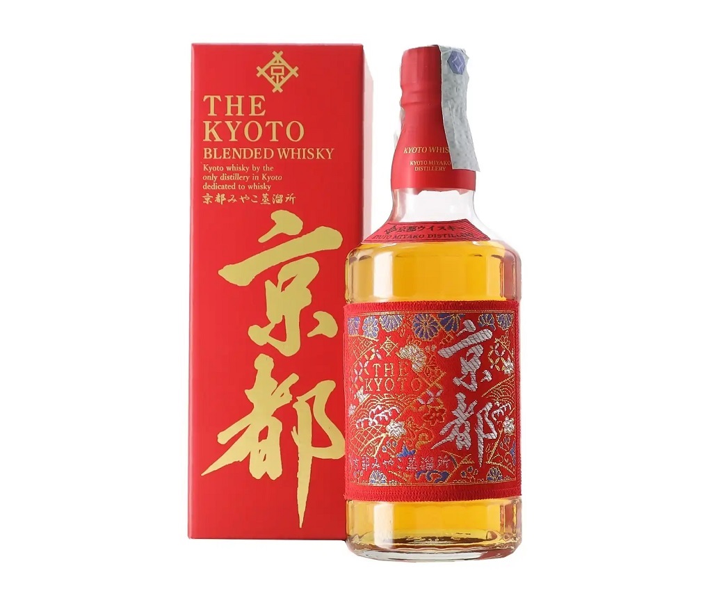 京都威士忌 (赤帶) 西陣織 700ml