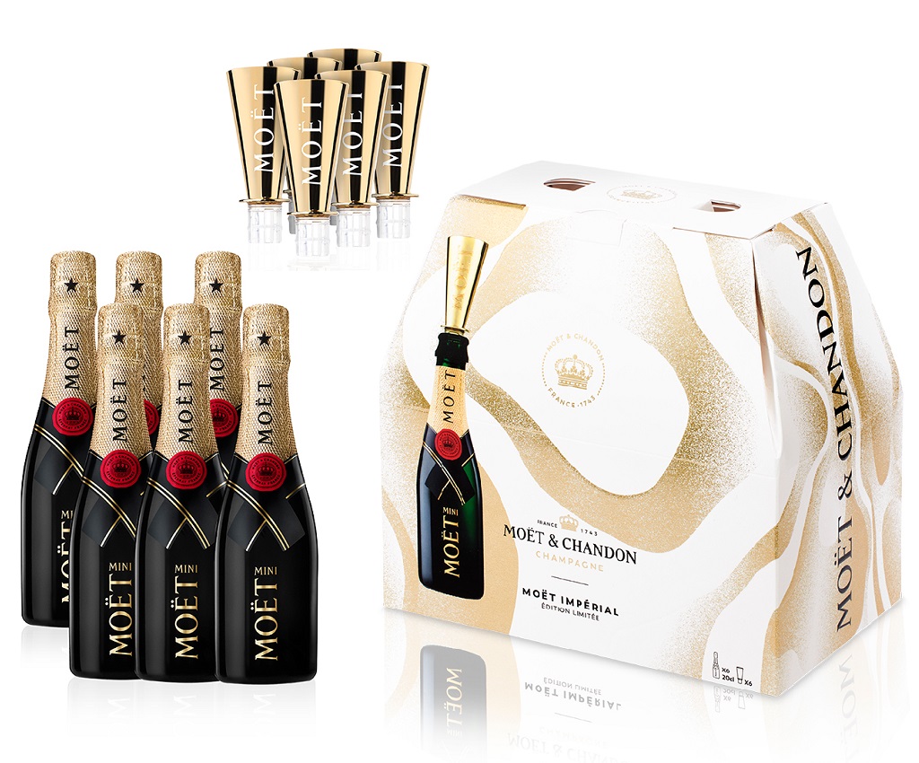 6 x Mini Imperial Champagne EOY23 200ml 節慶禮盒裝