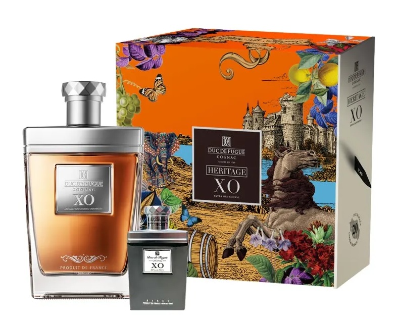 XO Cognac Gift Set 700ml + 50ml