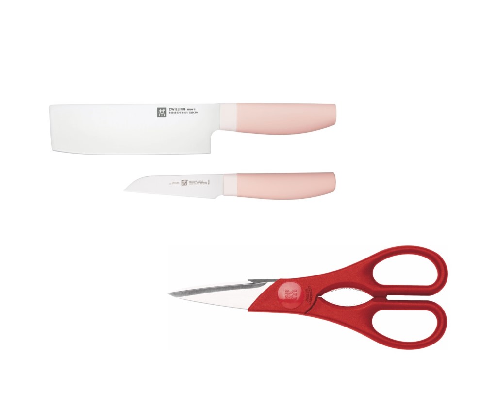 ZWILLING Now S Nakiri Knife &amp; TWIN Multi-Purpose Shears Set