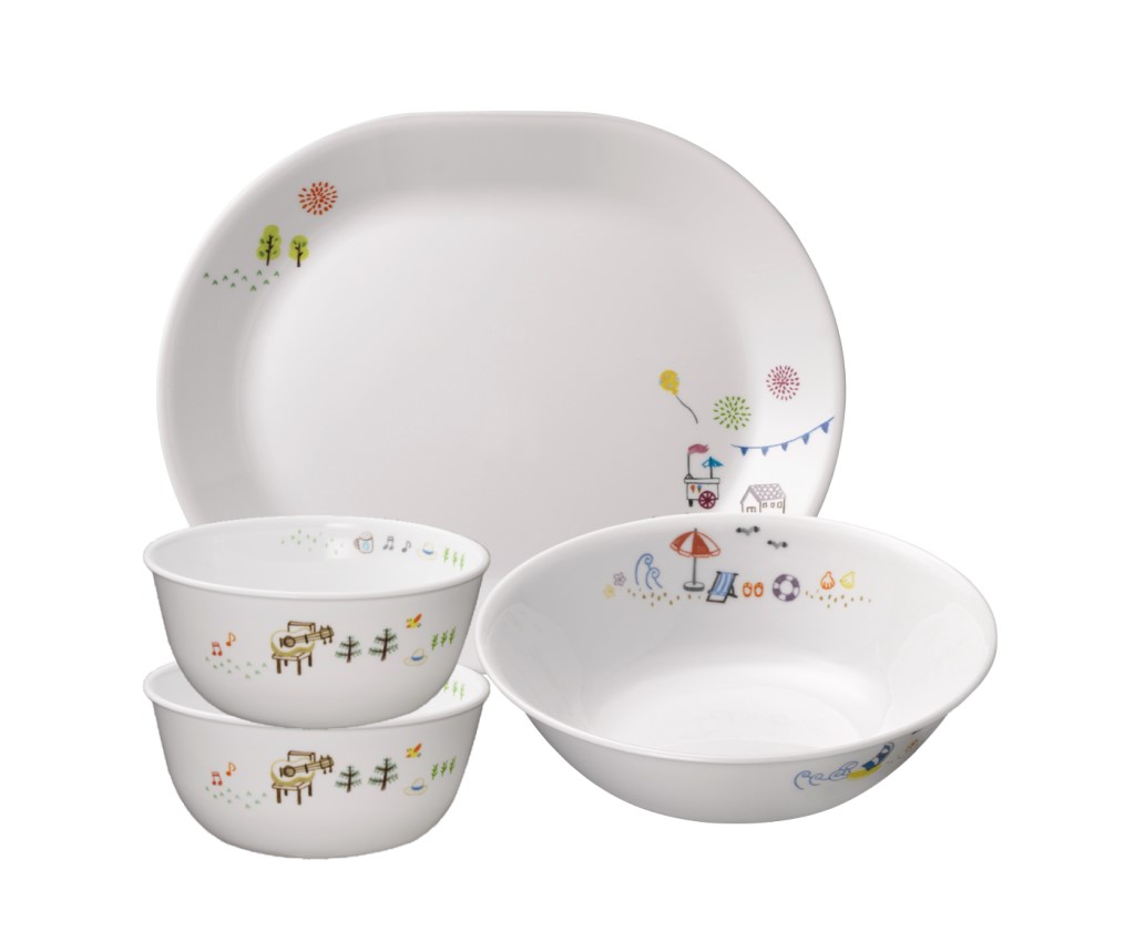 Corelle Set 4pcs - EW