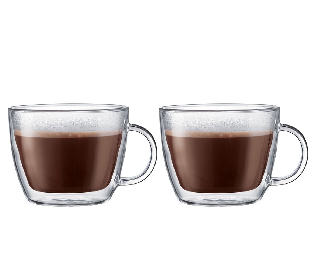 BISTRO Double Wall Cup - Caf&#233; Latte (2pcs) (10608-10)