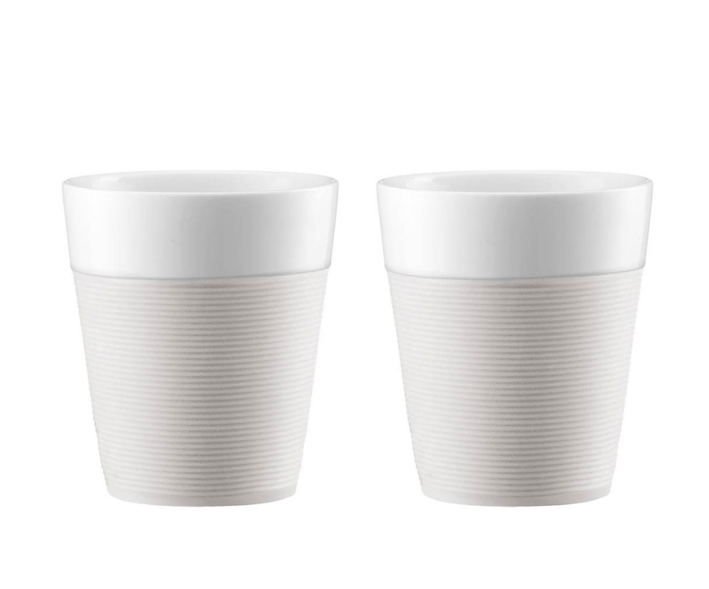 BISTRO 矽膠套陶瓷杯 (2件裝)