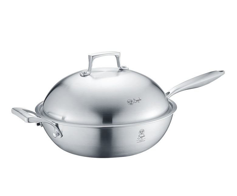 Classy Cook I SUS316 5Ply Fry Wok with S/ST Lid (761430A)