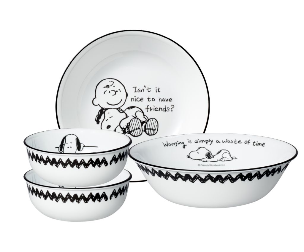 餐具套裝4件-Snoopy Bold