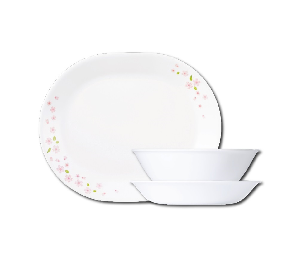 Sakura Tableware Set 3pcs