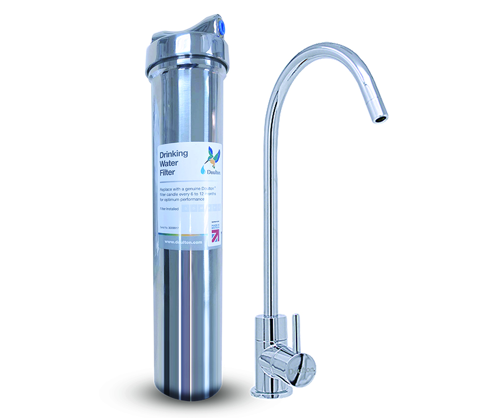 UnderCounter Water Filter (D-IS) + Filter Candle (BTU 2501)