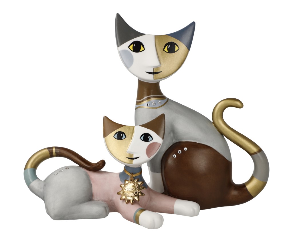 Emma e Milo 2025年度花貓 - 瓷像 17cm Rosina Wachtmeister