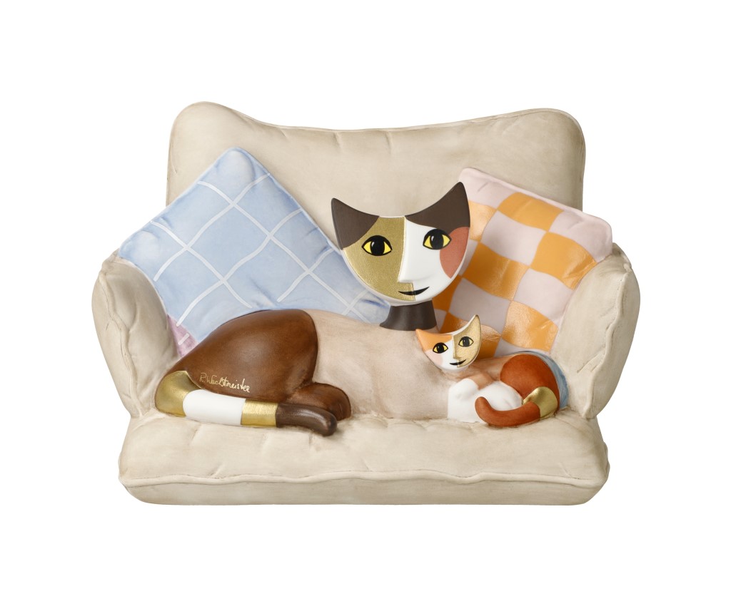 La Mamma e Minni - 瓷像 17x10cm Rosina Wachtmeister