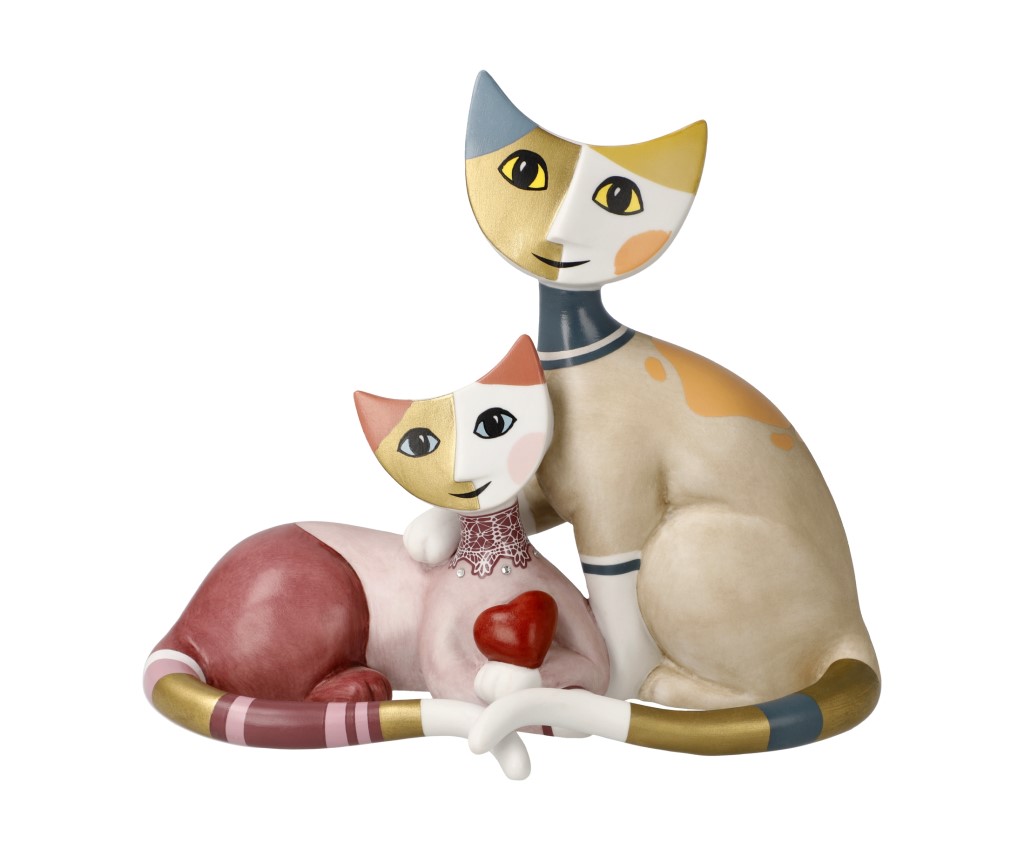 Vivien e Peppie - 瓷像 16x14cm Rosina Wachtmeister