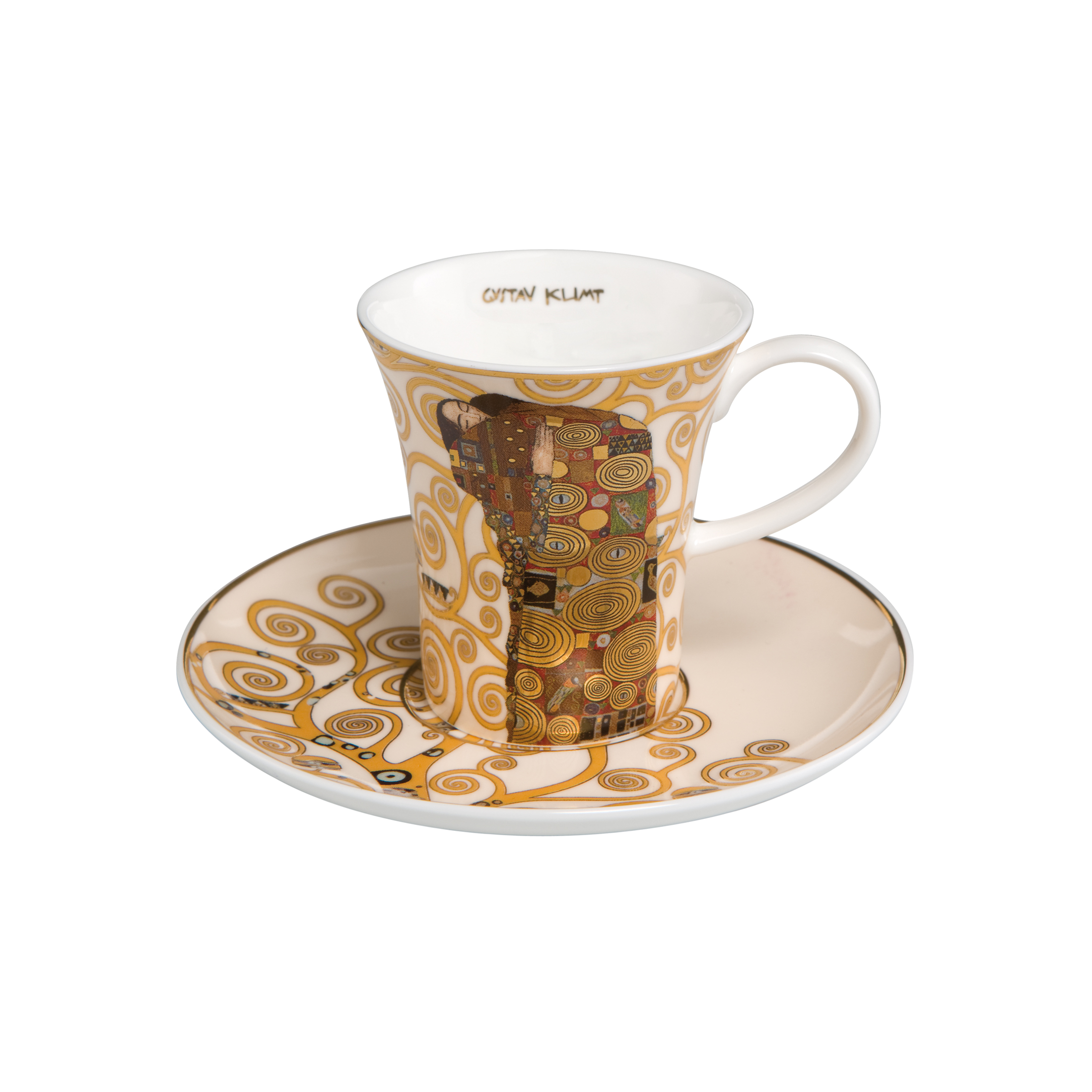 Fulfilment - Artis Orbis Gustav Klimt 咖啡杯連底碟