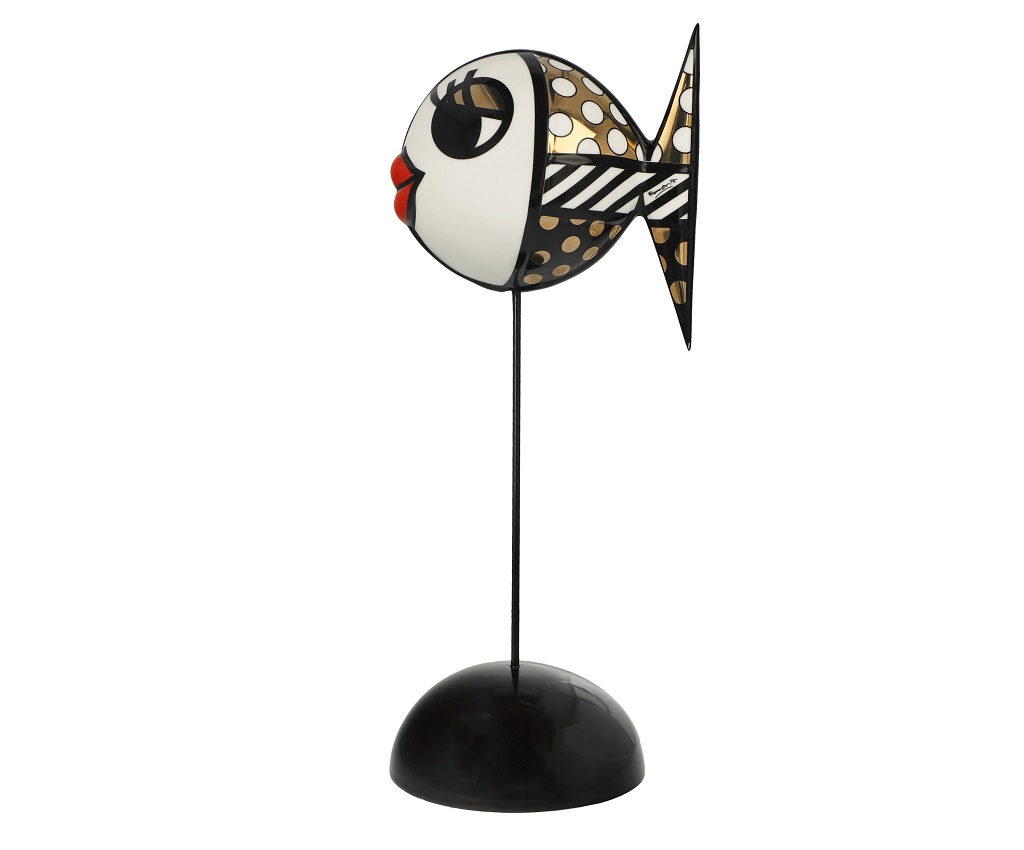 Golden Deeply in Love 2 - Figurine Pop Art Romero Britto