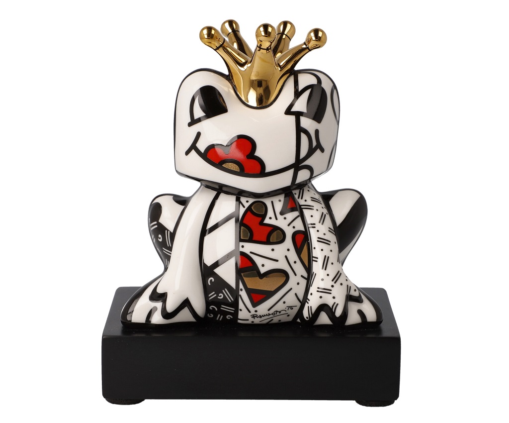 Golden Prince - 瓷像 Pop Art Romero Britto