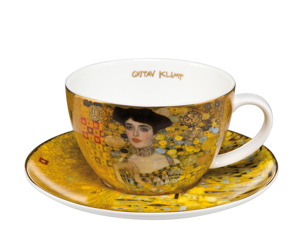 Adele Bloch-Bauer - 茶或咖啡杯連底碟 Artis Orbis Gustav Klimt