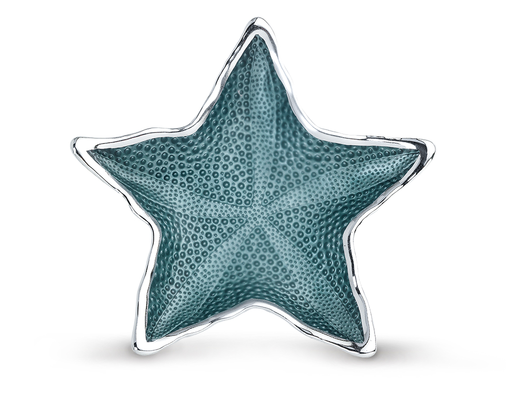 Capri Blue Starfish Plate