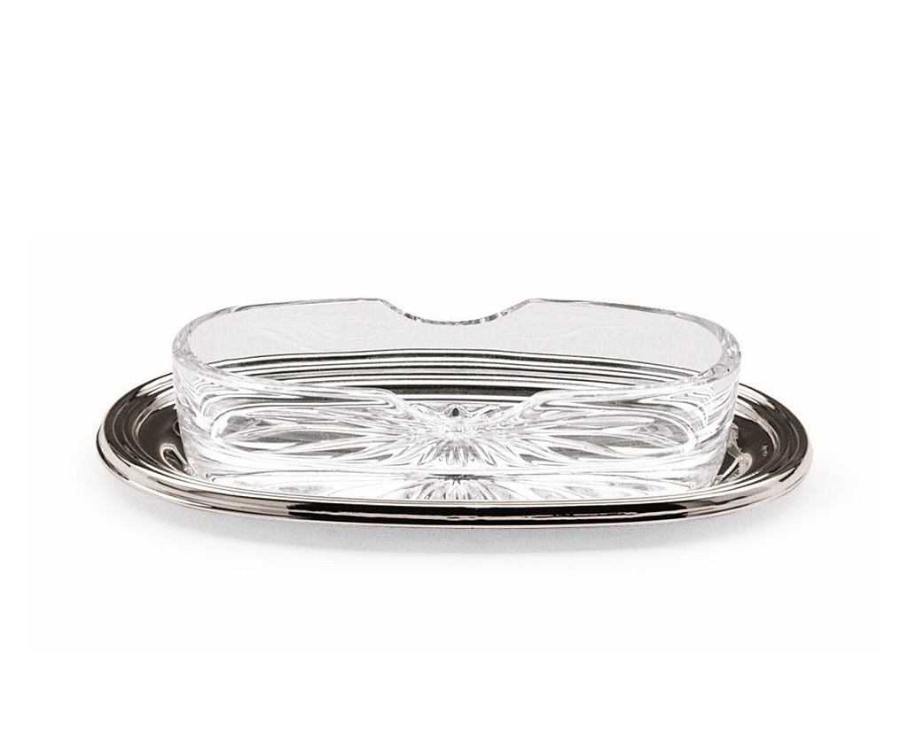 Silver-plated Toothpick Holder