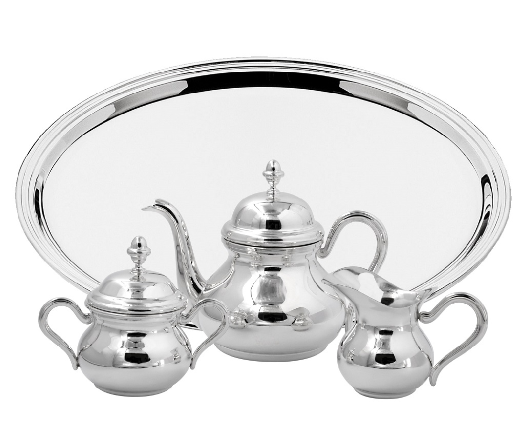 Silver-plated English Tea Set
