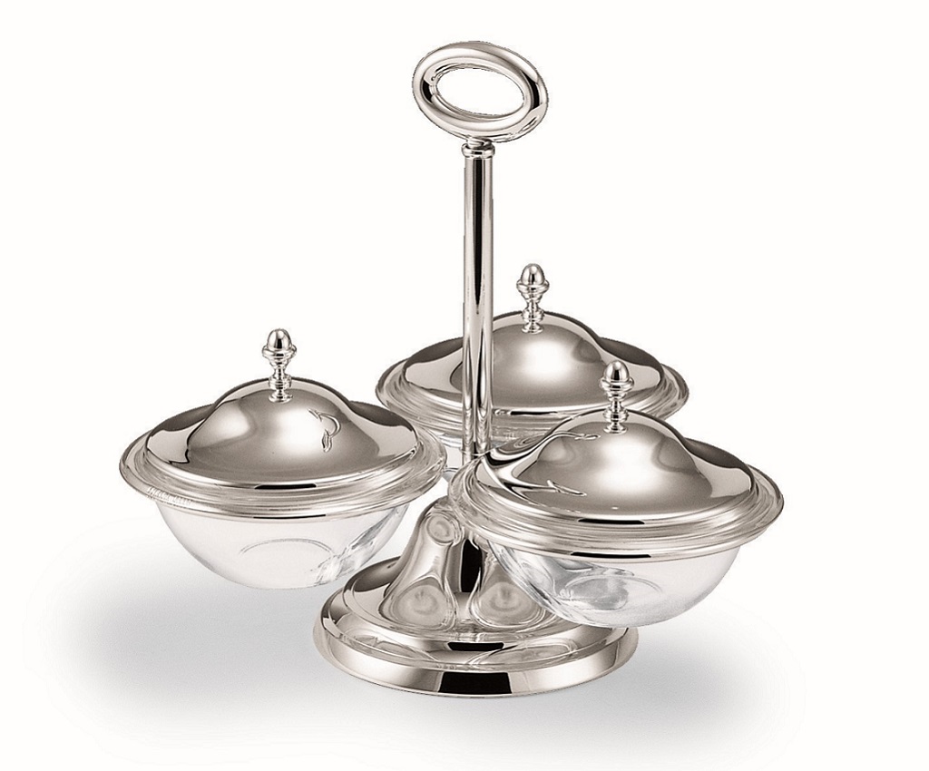 Silver-plated Sauce or Sugar Stand