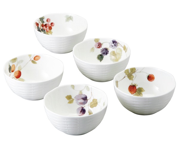Lucy&#39;s Garden Bowl (Set of 5 )