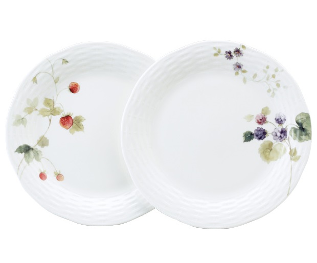 Lucy&#39;s Garden Plate (Set of 2) 24cm
