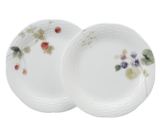 Lucy&#39;s Garden Plate (Set of 2) 20cm