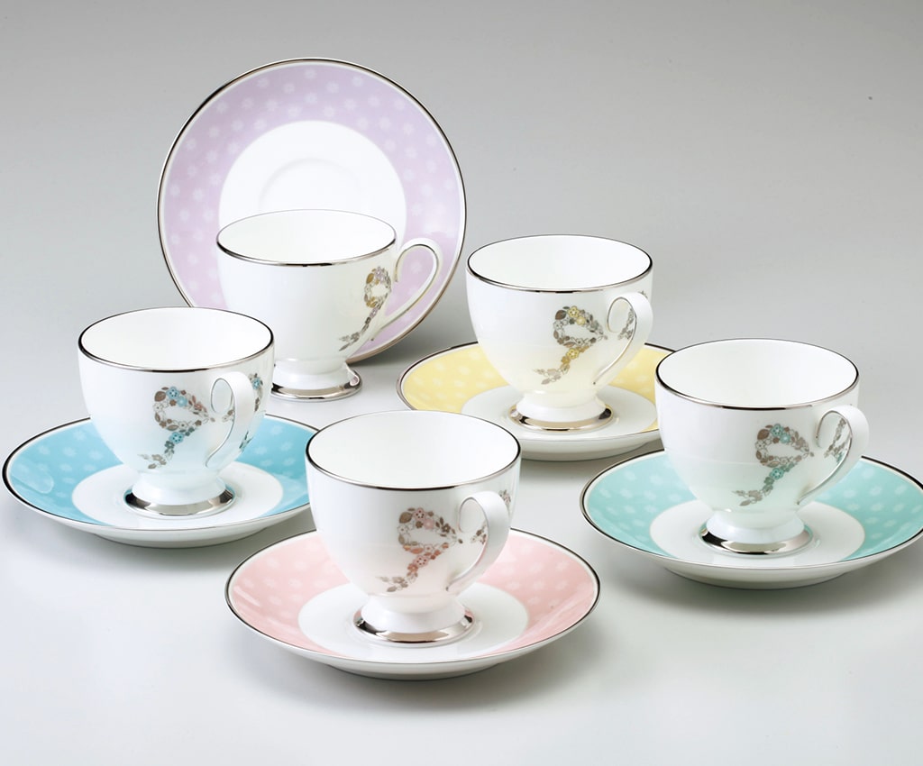 Felicita! Coffee Cup &amp; Saucer (5 persons)
