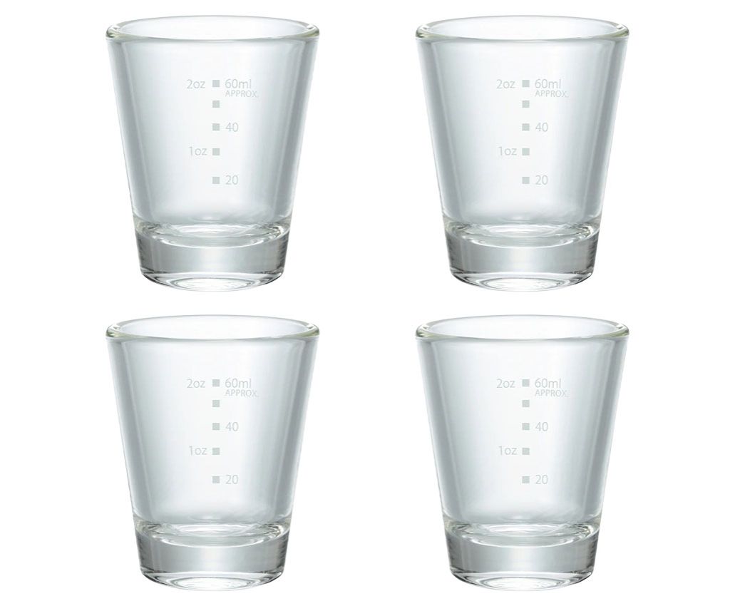 Espresso Shot Glass 4-PCS Set (SGS-80X4)