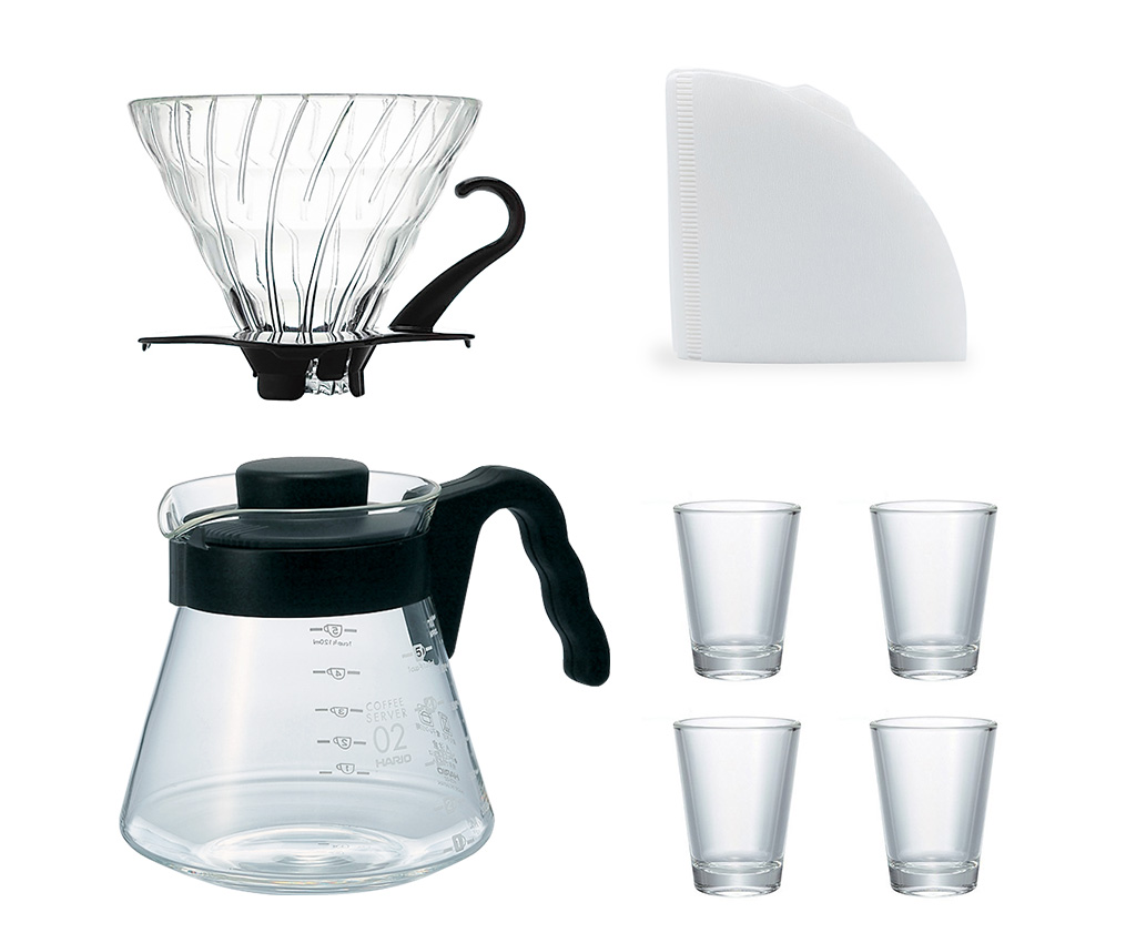 V60 Coffee Pour Over Kit G (VGSD-02B-EX)