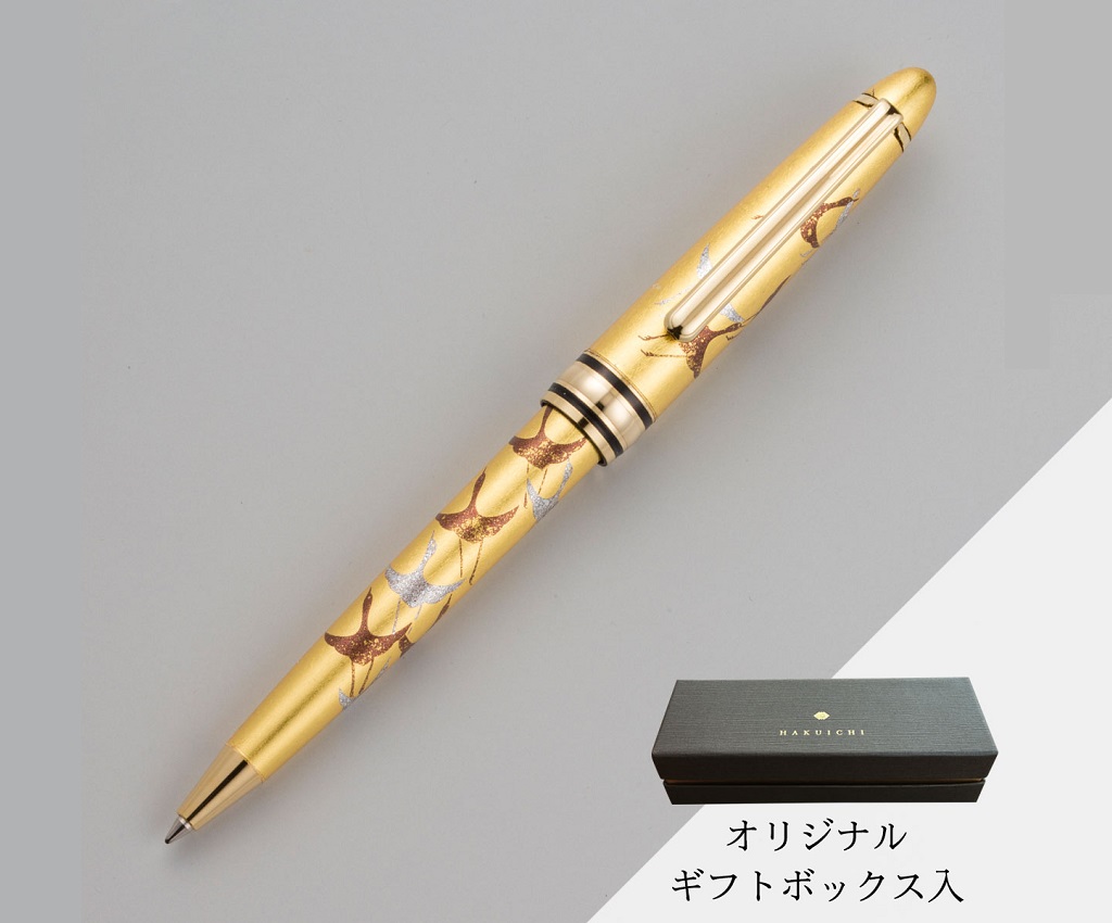 【Pre-order】- Ballpoint Pen (Gold, Thousand Paper Cranes) (deliver around 3 weeks after purchase)