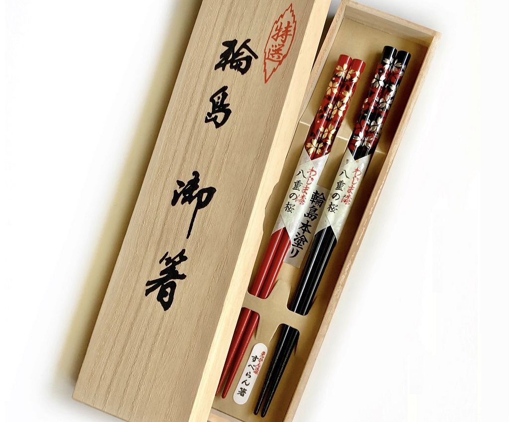 【預購】- 先乾漆 筷子套裝 (八重之櫻) (購買後約三個星期送貨)