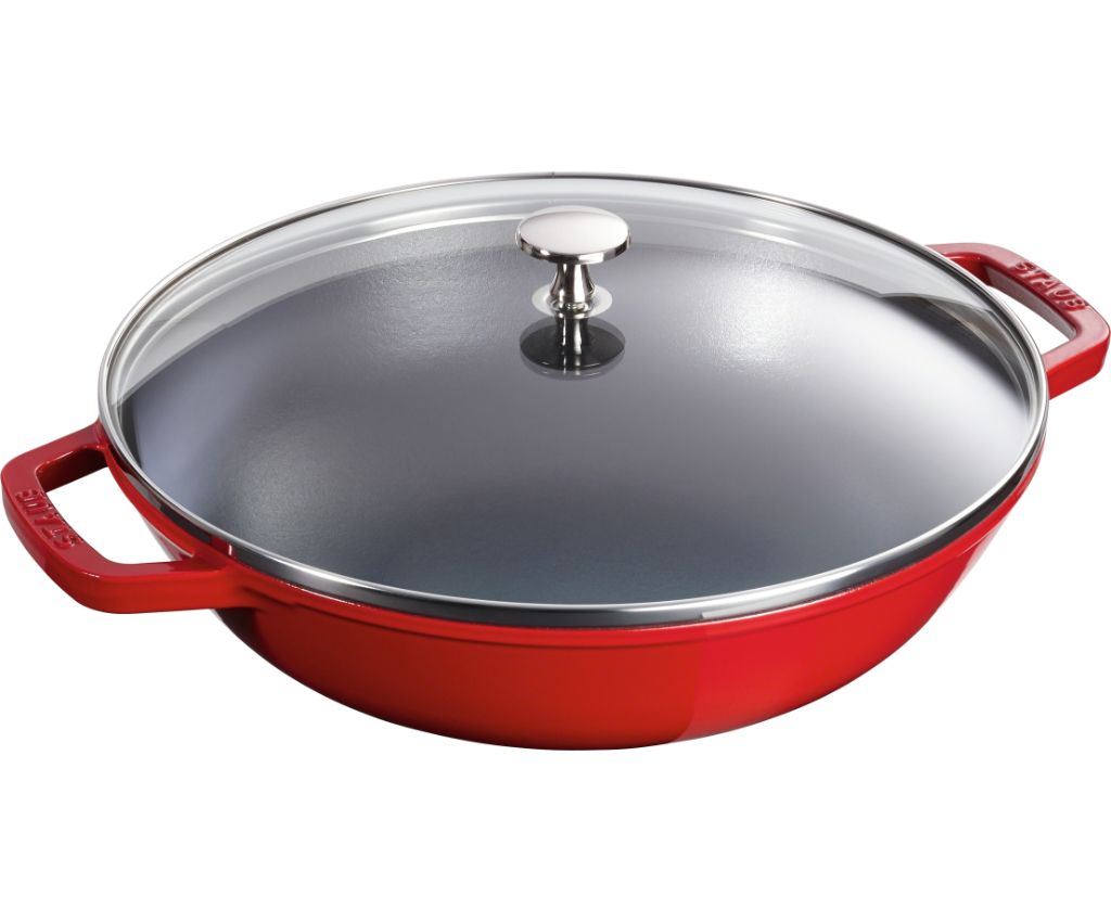 Staub 30cm中式炒鍋套裝