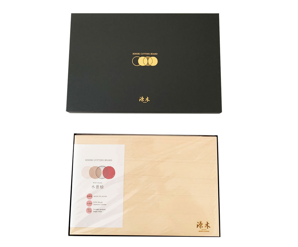 Kiso Hinoki Sugime Single Cutting Board (40003)