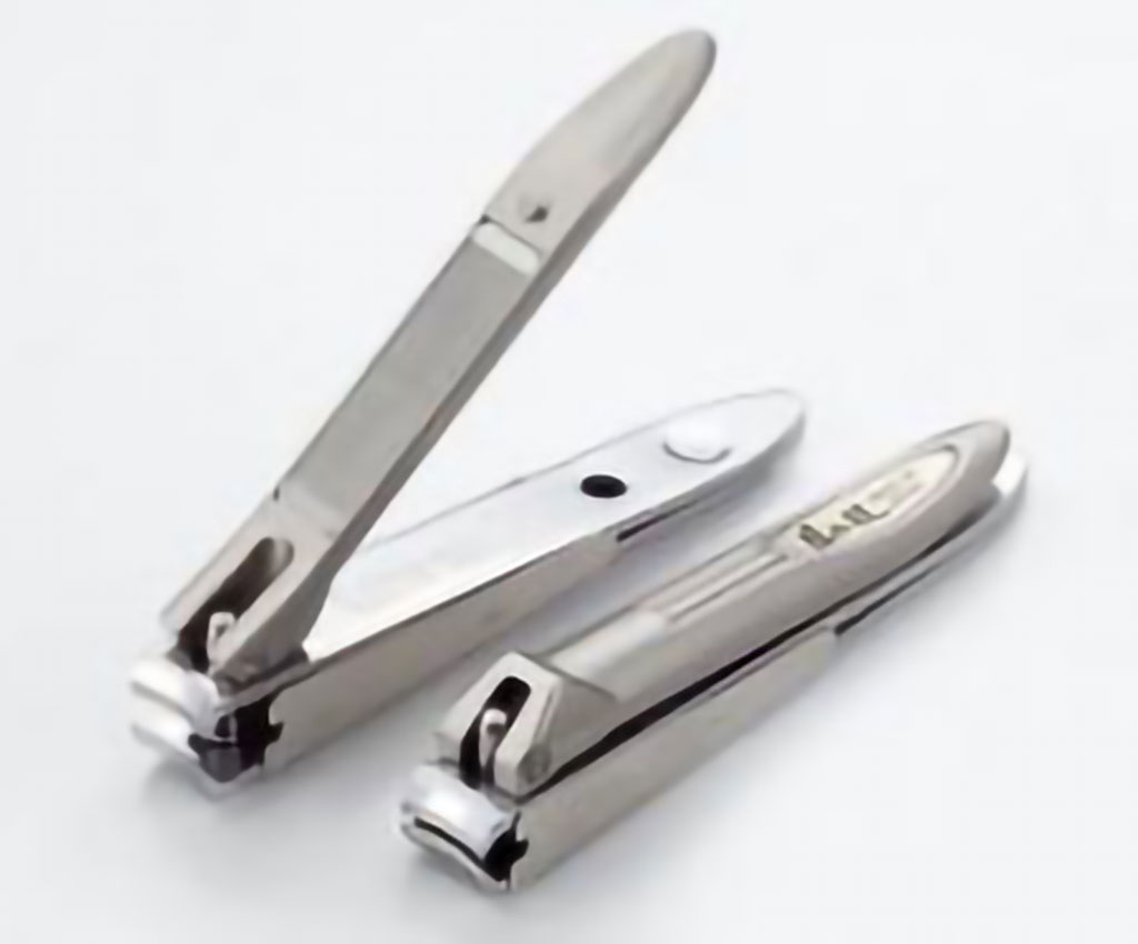 Stainless Steel Nail Clipper [curve blade / catcher (S)] (G-1021)