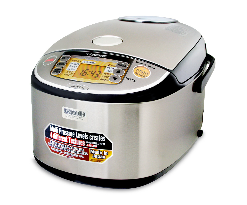 IH Press Rice Cooker (NP-HRQ18-XT) 1.8L