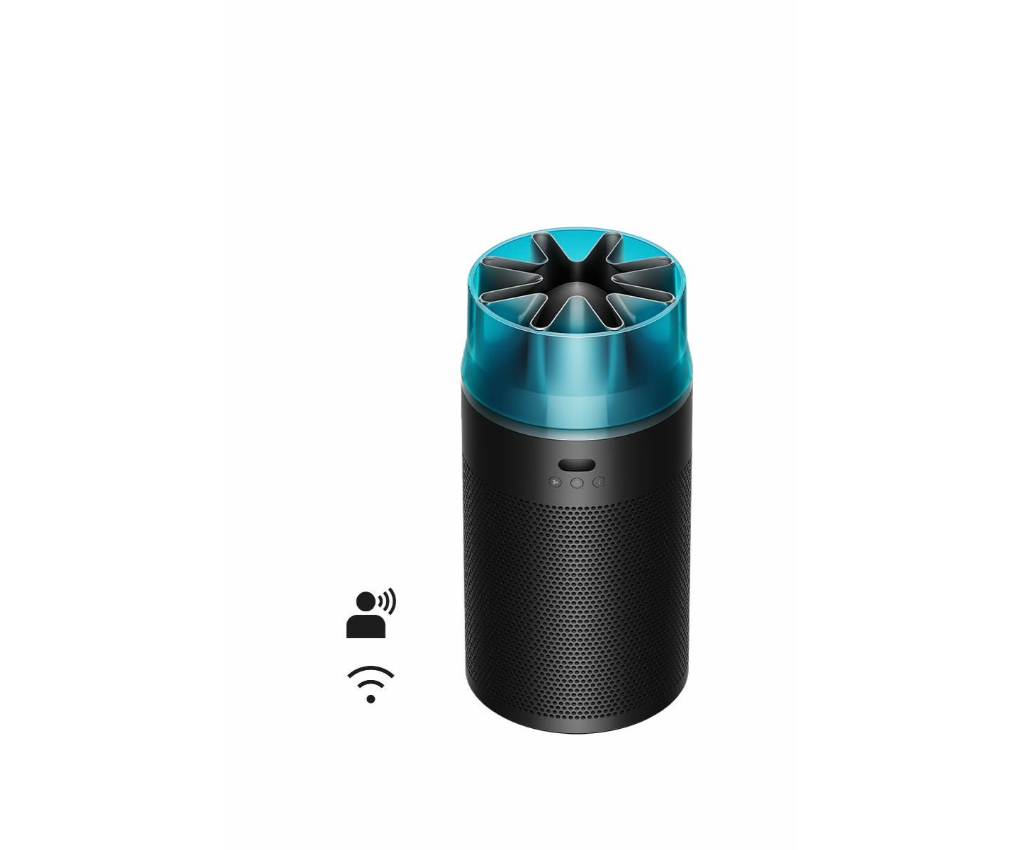 HushJet™ Purifier Compact 空氣清新機 HJ10 (黑色/冰川藍)