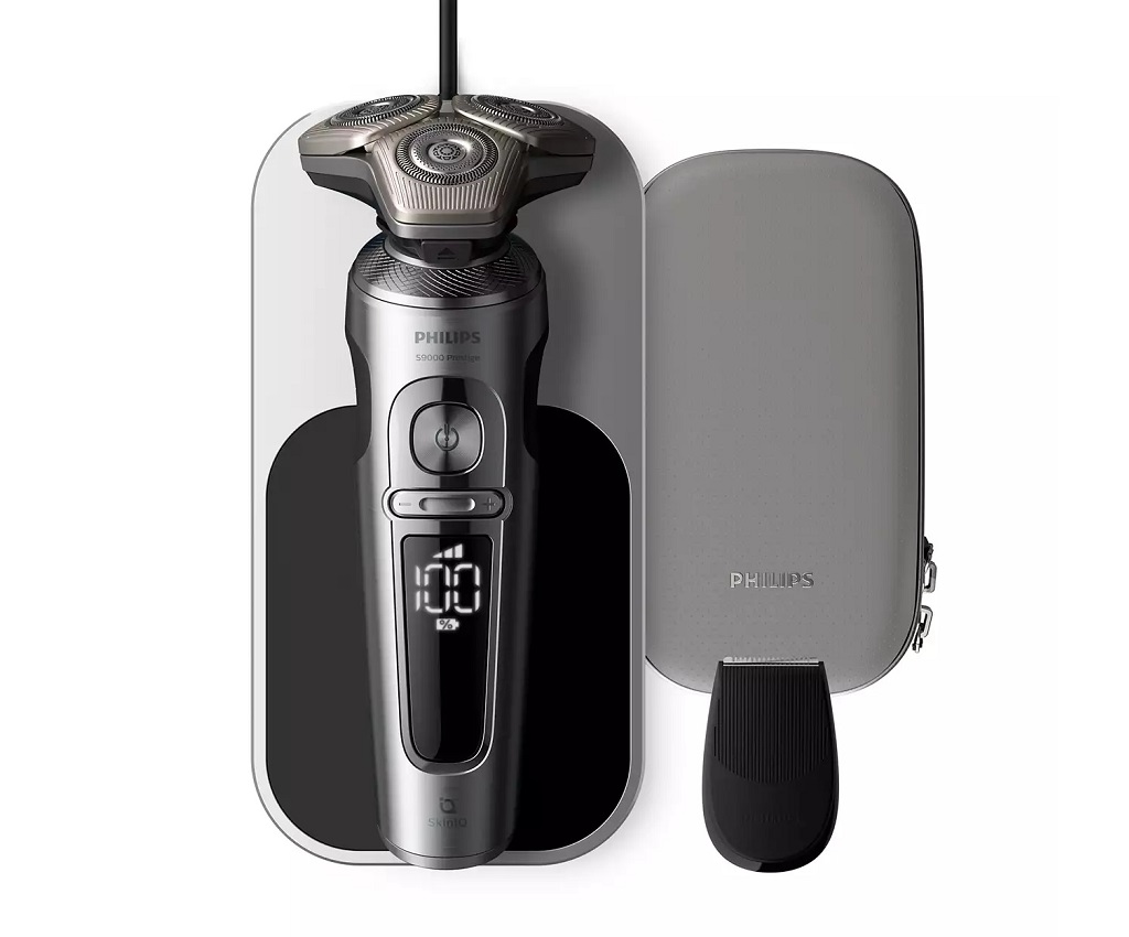S9000 Prestige Wet &amp; Dry Electric Shaver with SkinIQ (SP9871/13)