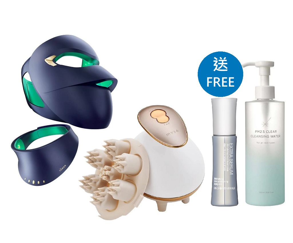 Blue Green Mask + mys&#233; Head Spa Combo Set