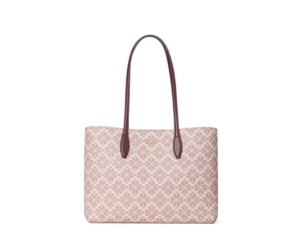 Spade Flower Coated Canvas All Day Large Tote